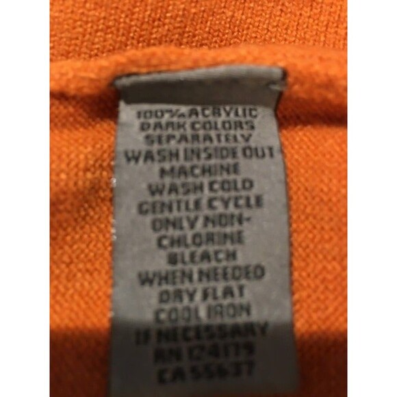 Johnston & Murphy Orange Sweater - Picture 3 of 3